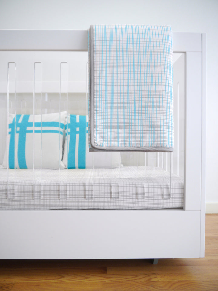 Hashtag Fitted Crib Sheet by Spot on square