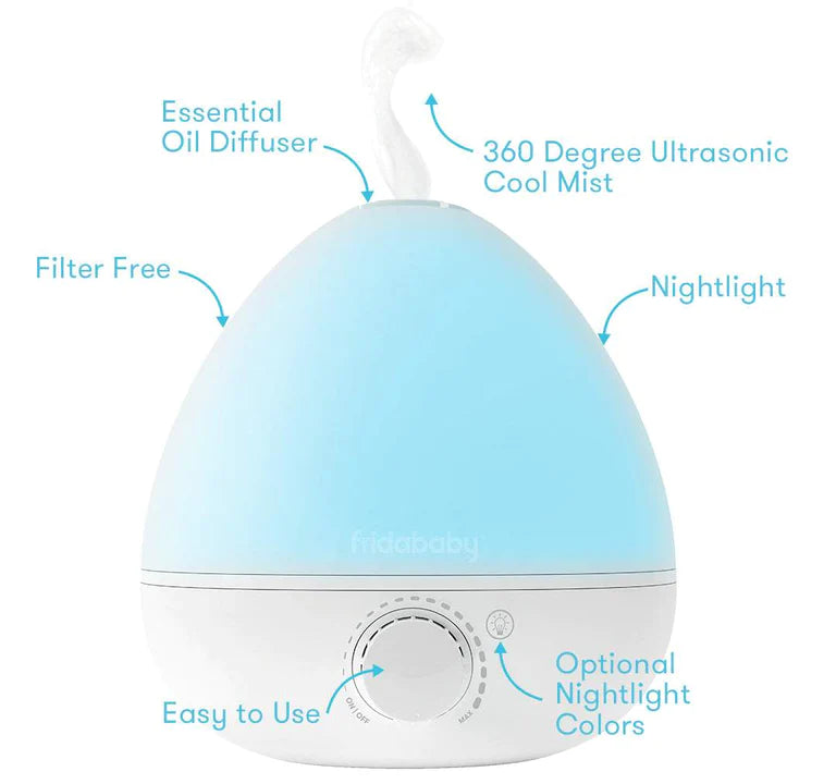 THE 3-IN-1 HUMIDIFIER, DIFFUSER + NIGHTLIGHT by Frida Baby