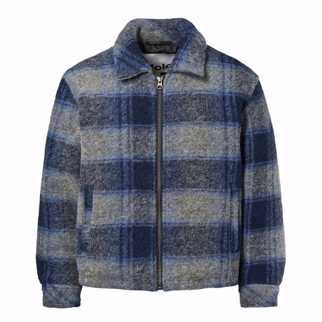 Hutton Eclipse Check Jacket by Molo