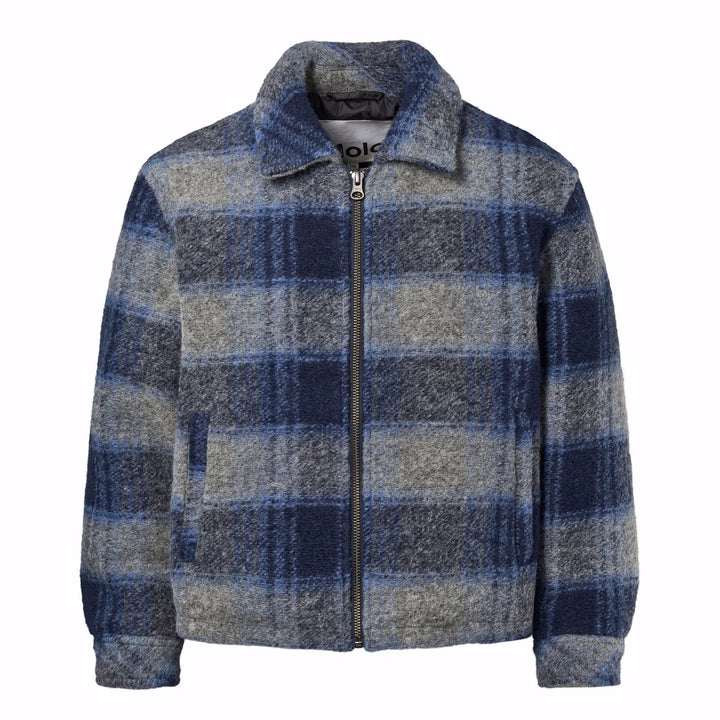 Hutton Eclipse Check Jacket by Molo