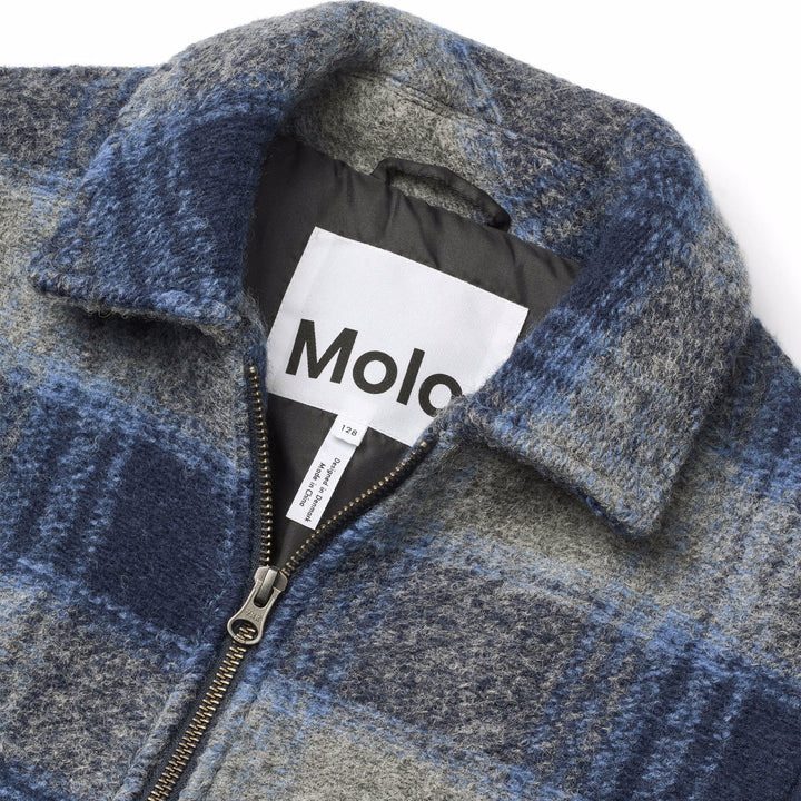 Hutton Eclipse Check Jacket by Molo