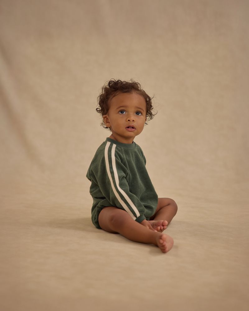 Crewneck Romper - Green