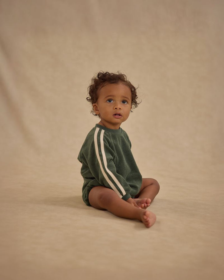 Crewneck Romper - Green