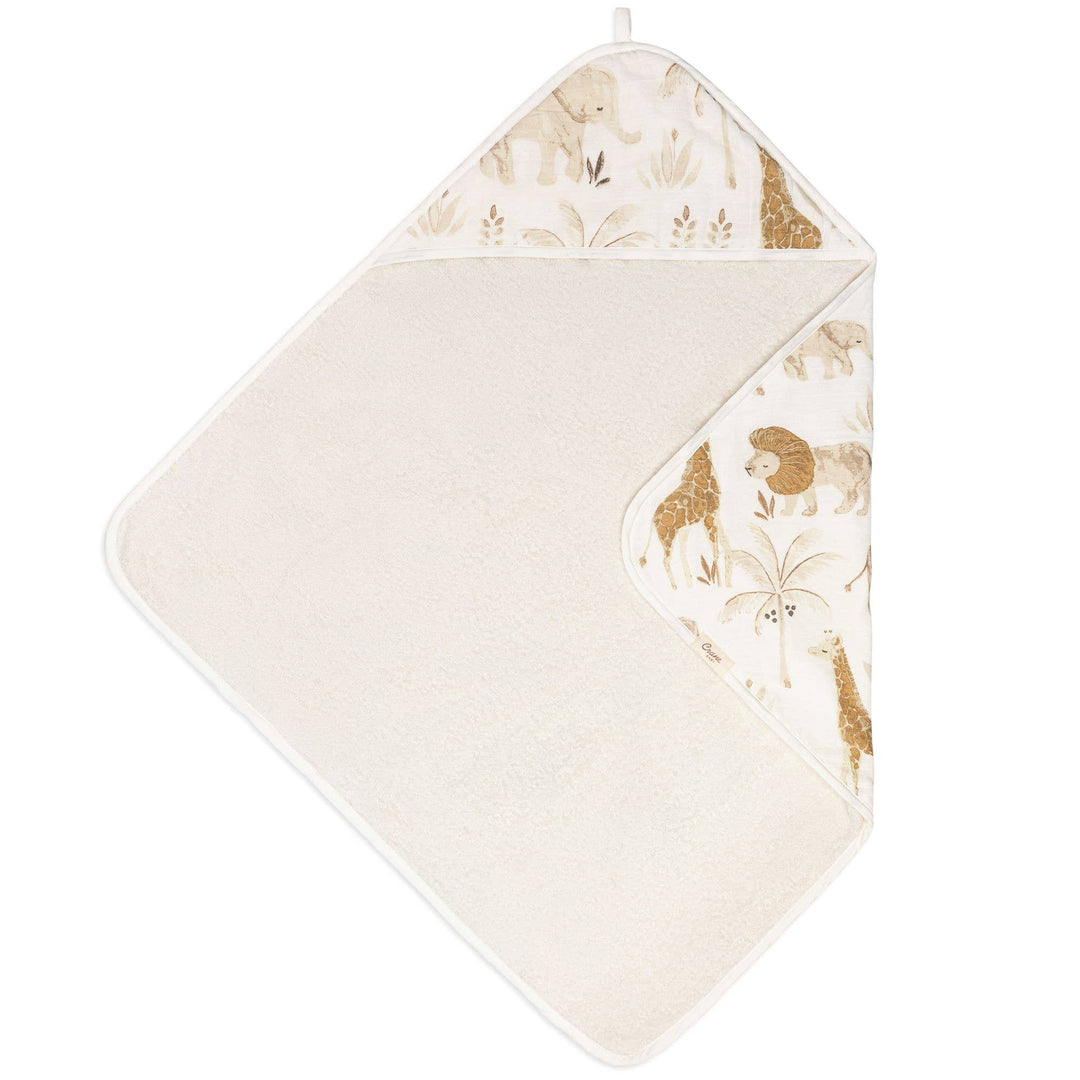 Kendi Baby Hooded Towel - Safari Animal