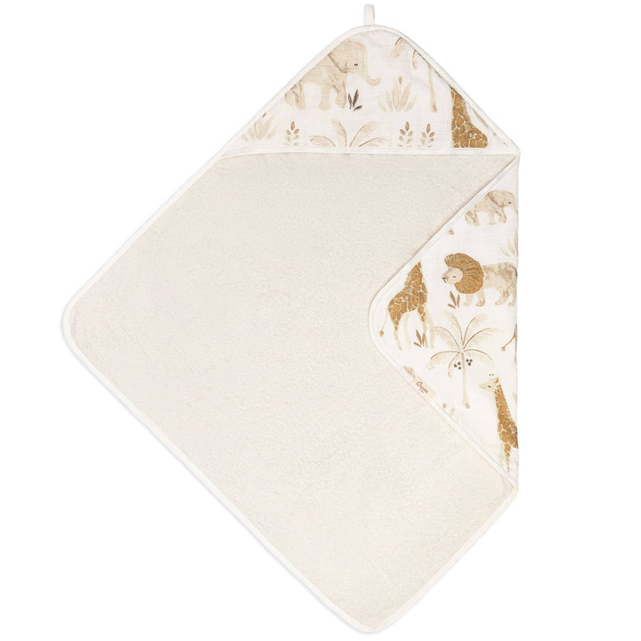 Kendi Baby Hooded Towel - Safari Animal