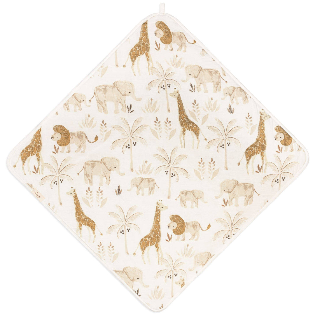 Kendi Baby Hooded Towel - Safari Animal