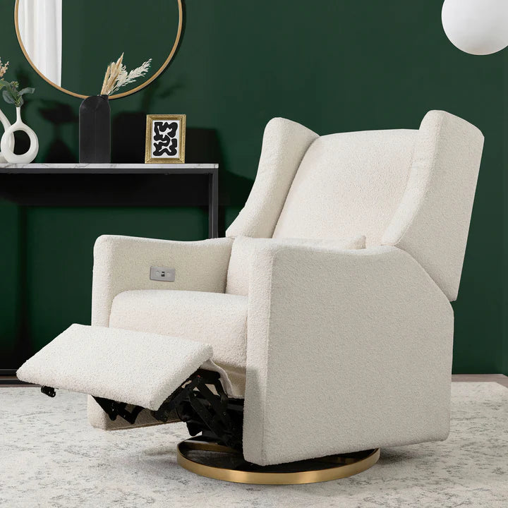 Kiwi Electronic Recliner and Swivel Glider by Babyletto