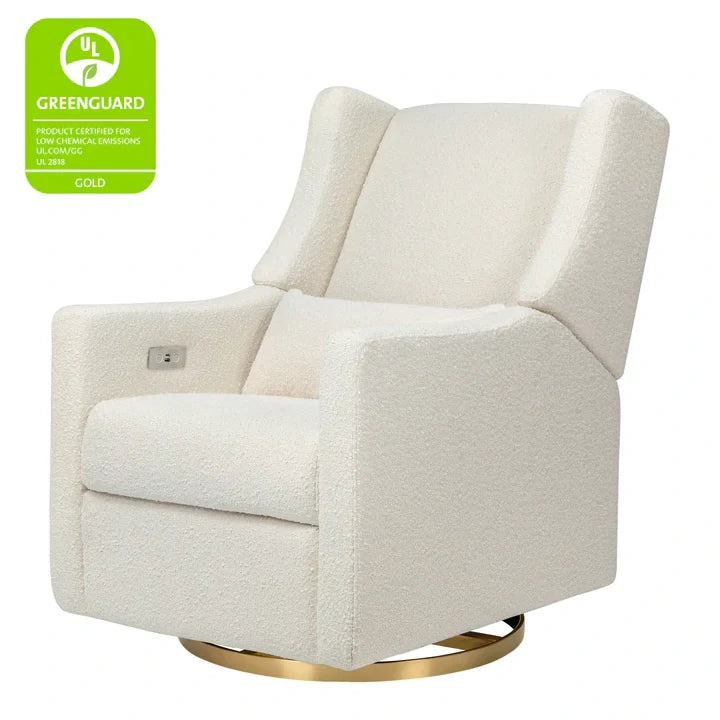 Kiwi Electronic Recliner and Swivel Glider by Babyletto