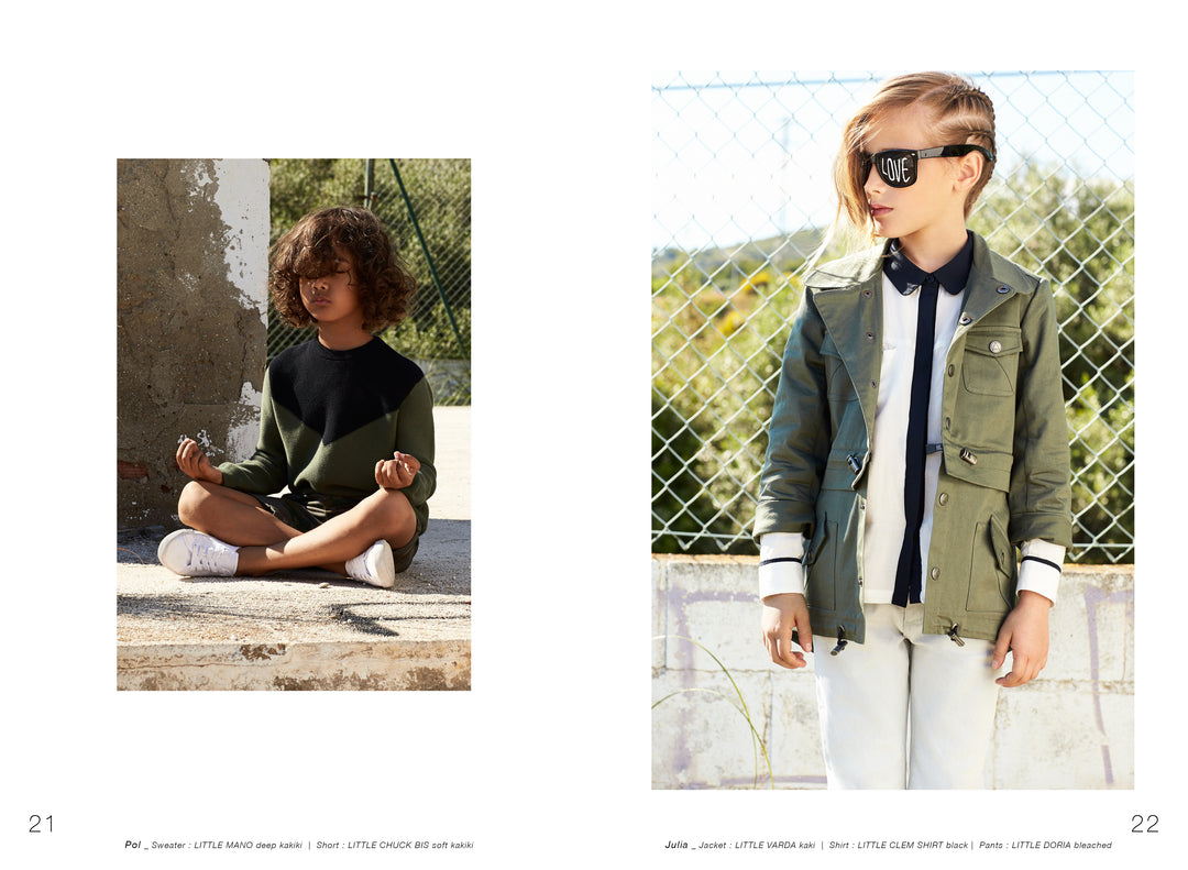 Little Varda Olive Jacket