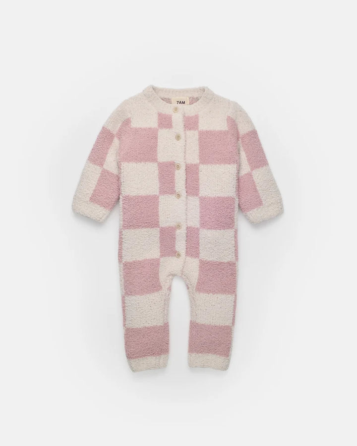 Long Sleeve Jumpsuit - Fuzzy