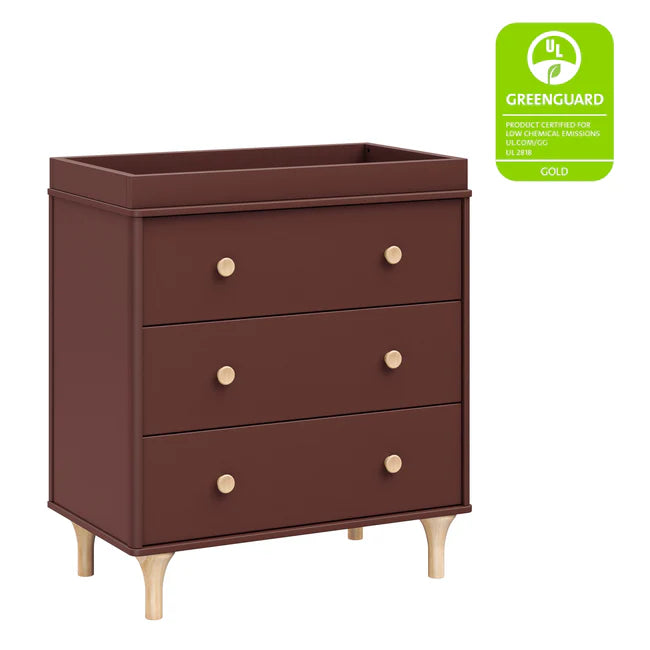 Lolly 3 Drawer Changer Dresser with Tray