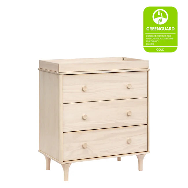 Lolly 3 Drawer Changer Dresser with Tray