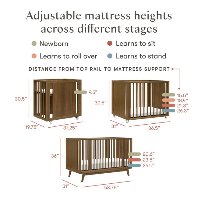 Babyletto Palma 8-in-1 Convertible Crib