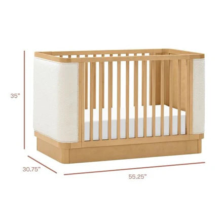 Bondi Boucle Crib in Honey by Babyletto