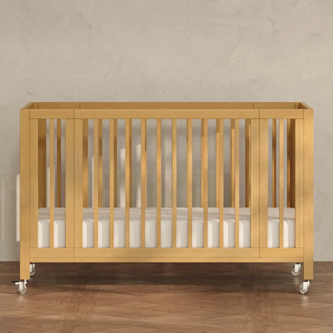 Babyletto Rolli 9-in-1 Convertible All-Stages Crib with Bassinet &amp; Toddler Bed Conversion Kits