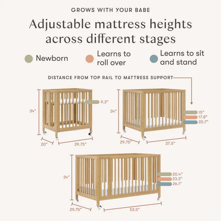 Rolli 9-in-1 Convertible Crib