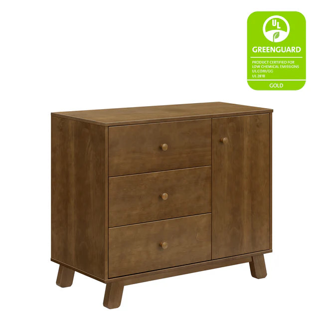 Hudson Modern 3-Drawer Compact Dresser
