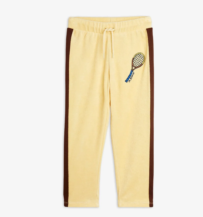 Tennis Embroidered Trousers by Mini Rodini