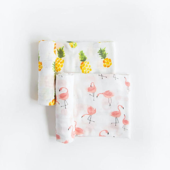 Pink Ladies Swaddle 2-Pack by Little Unicorn