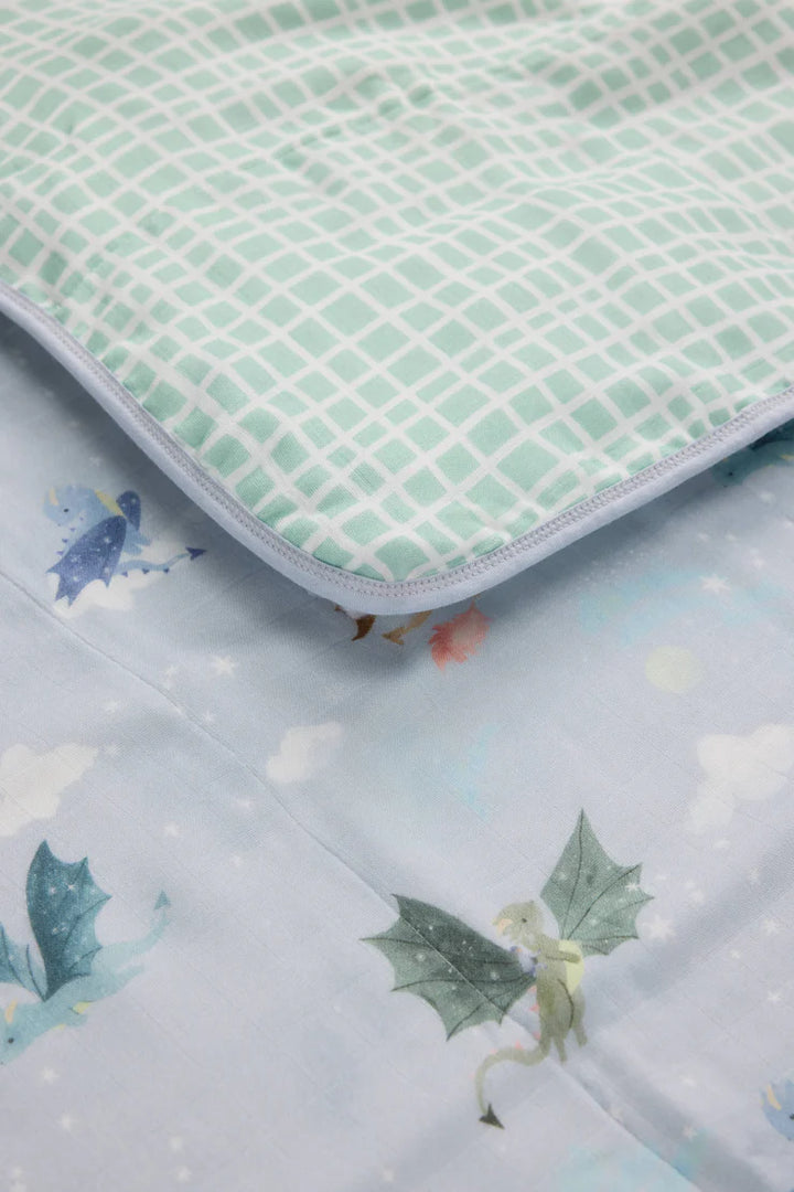 Muslin Quilt - Magical Dragons by Loulou Lollipop