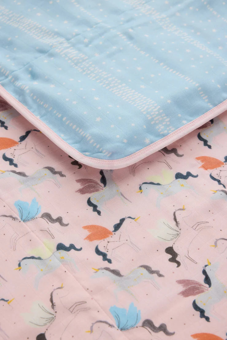Muslin Quilt - Unicorn Ballet by Loulou Lollipop