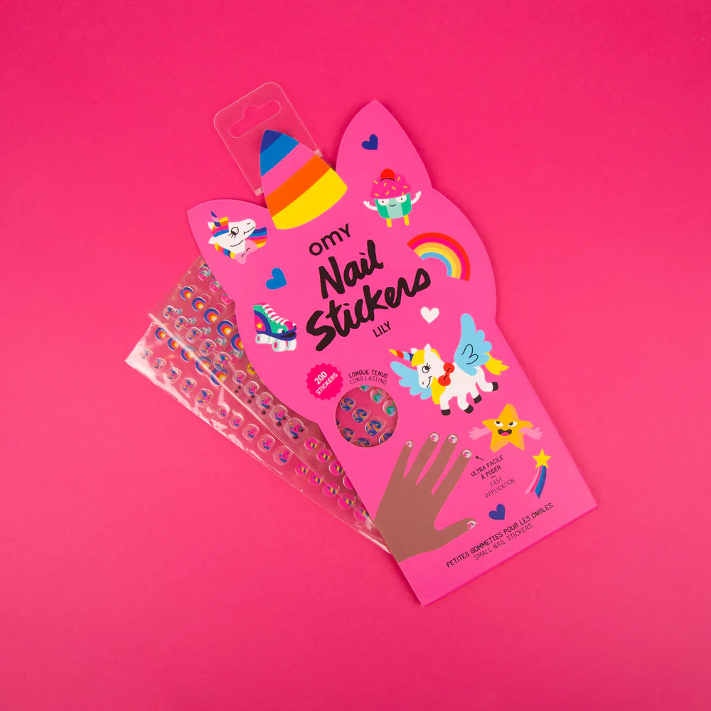 Unicorn Nail Stickers by OMY