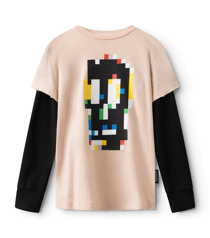 Pixel Skull Shirt by NUNUNU