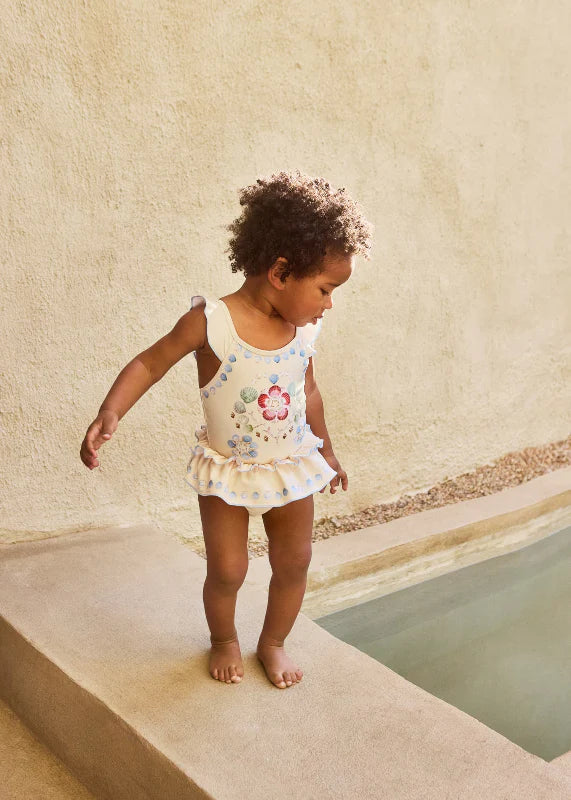 Nalani Sea Shell Deco Swimsuit by Molo