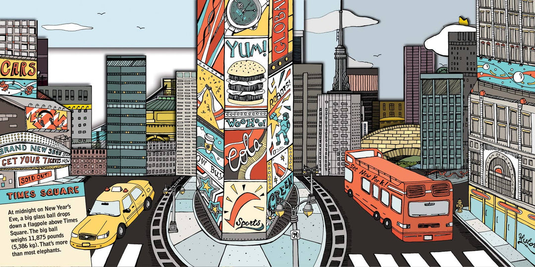 New York City 3D Book