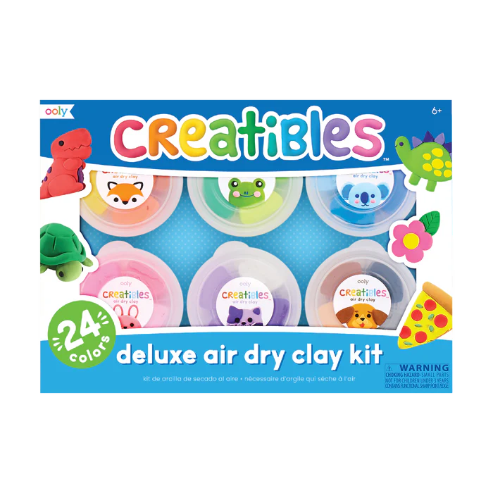 Creatibles Deluxe Air Dry Clay Kit by Ooly