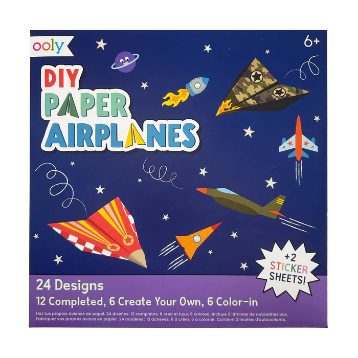  DIY Paper Air Planes Kit by Ooly 