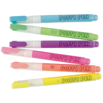 Magic Neon Puffy Pens by Ooly 