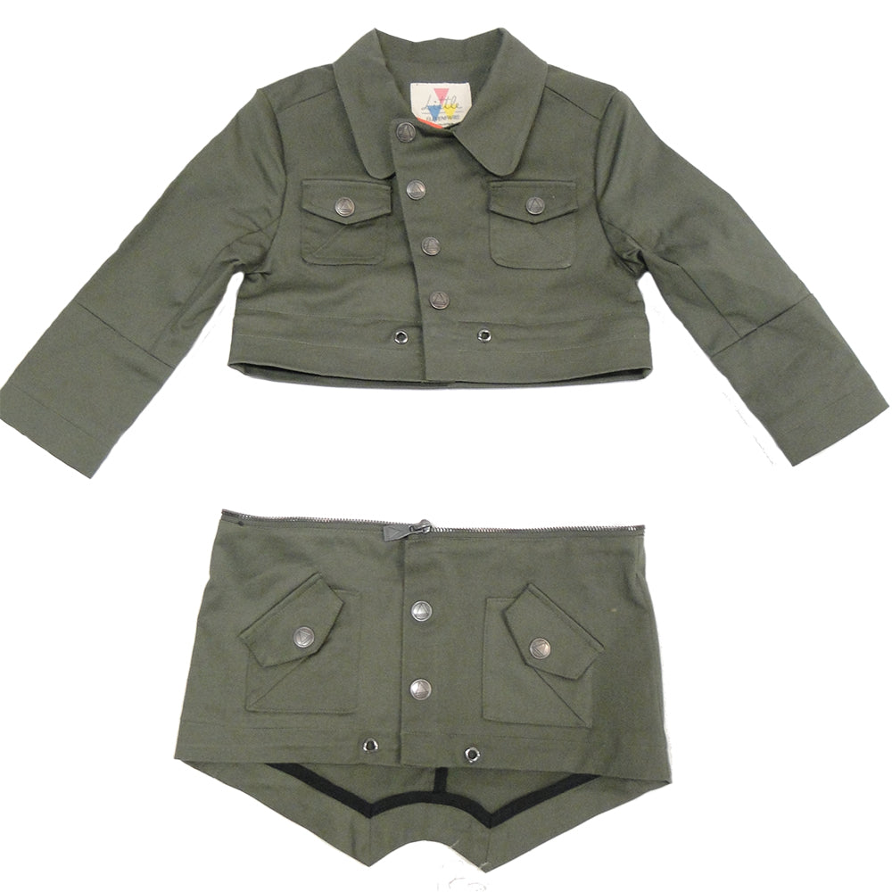 Little Varda Olive Jacket