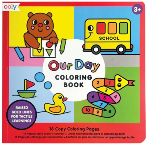 Our Day Copy Coloring Book by Ooly