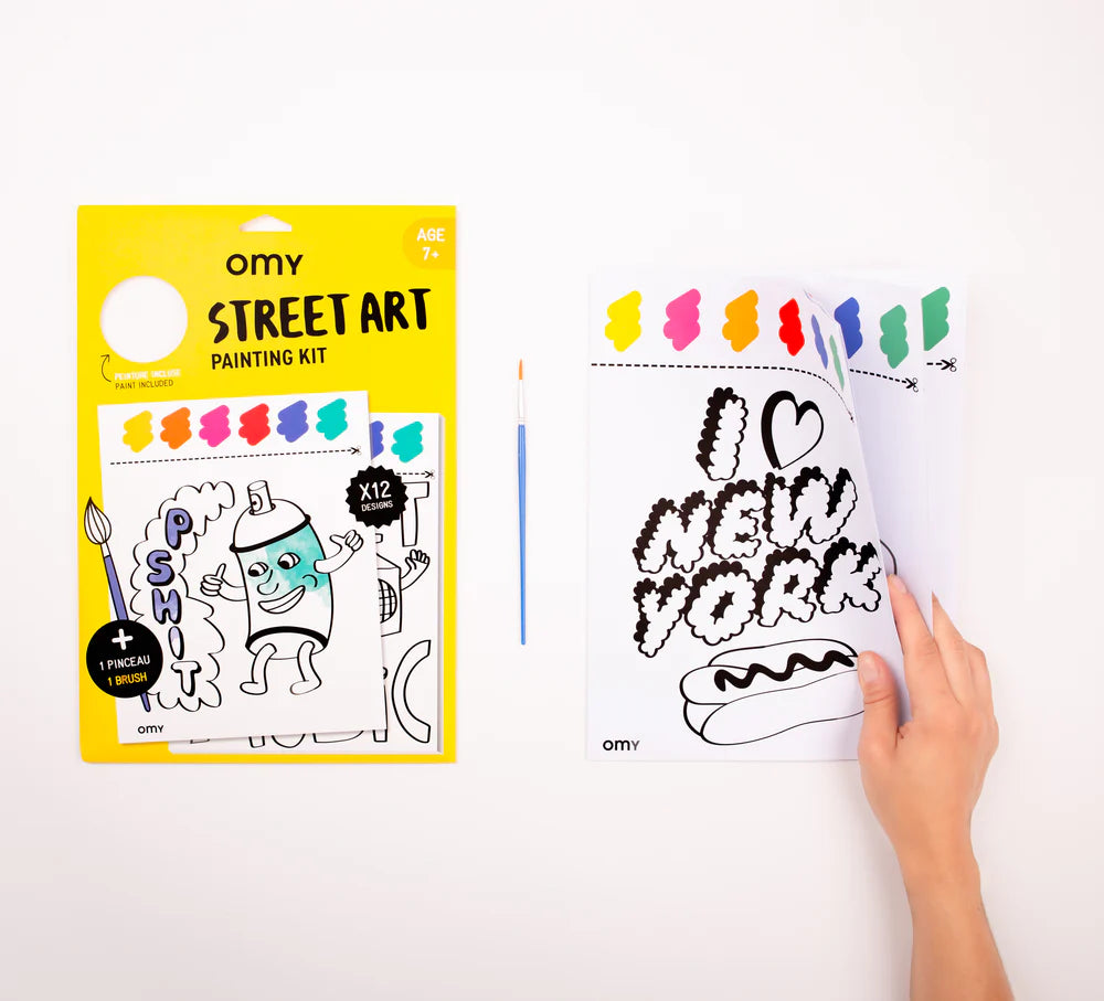 Street Art Painting Kit by omy!