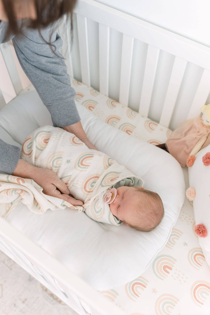 Parker 2-pc. Swaddle Set - Butterfly/Rainbow