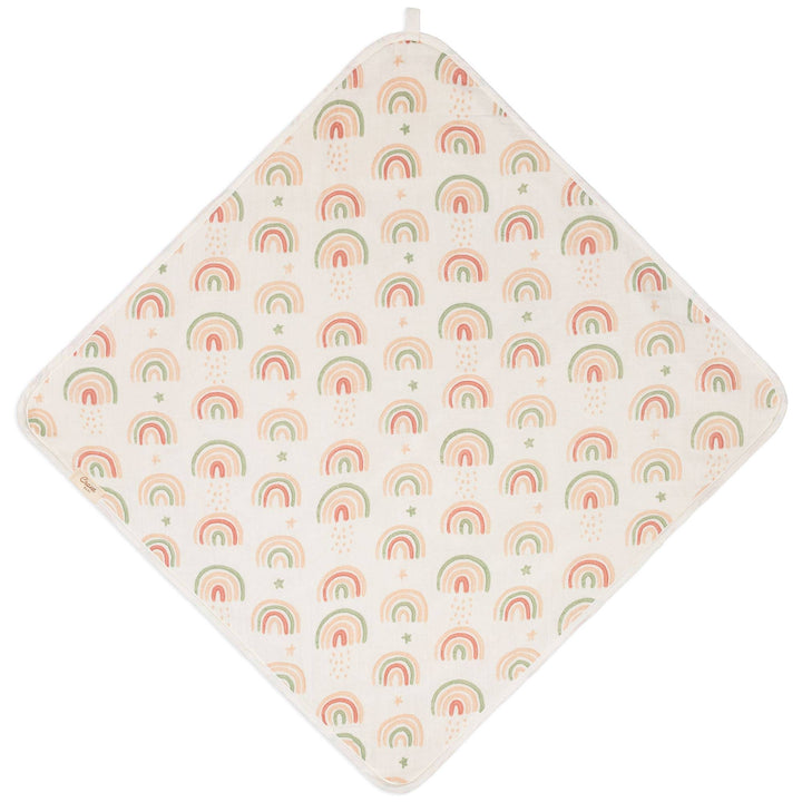Parker Baby Hooded Towel - Rainbow