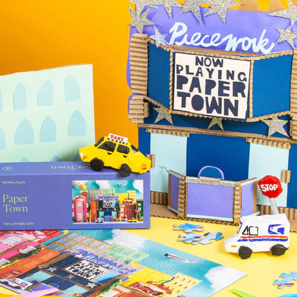 Paper Town Puzzle by Piecework