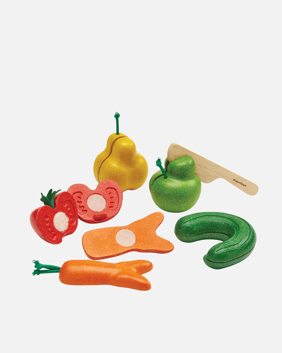 Wonky Fruit & Vegetables by Plan Toys