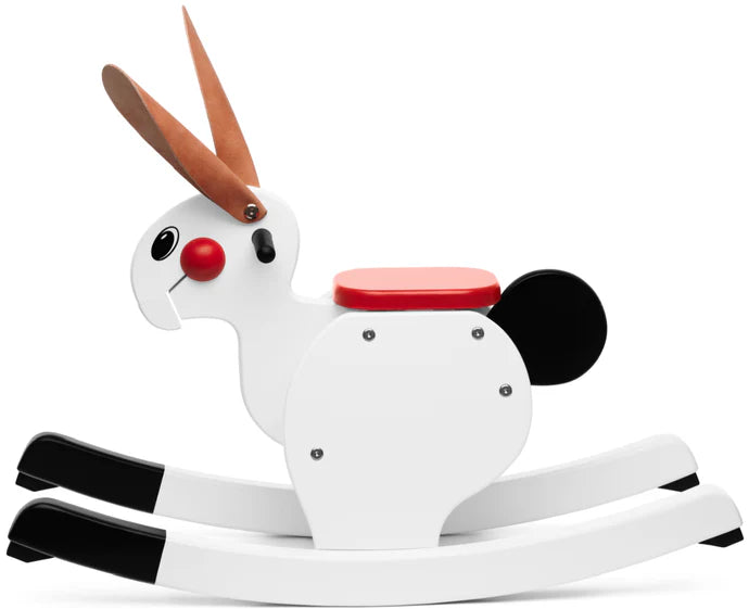 Rocking Rabbit - White