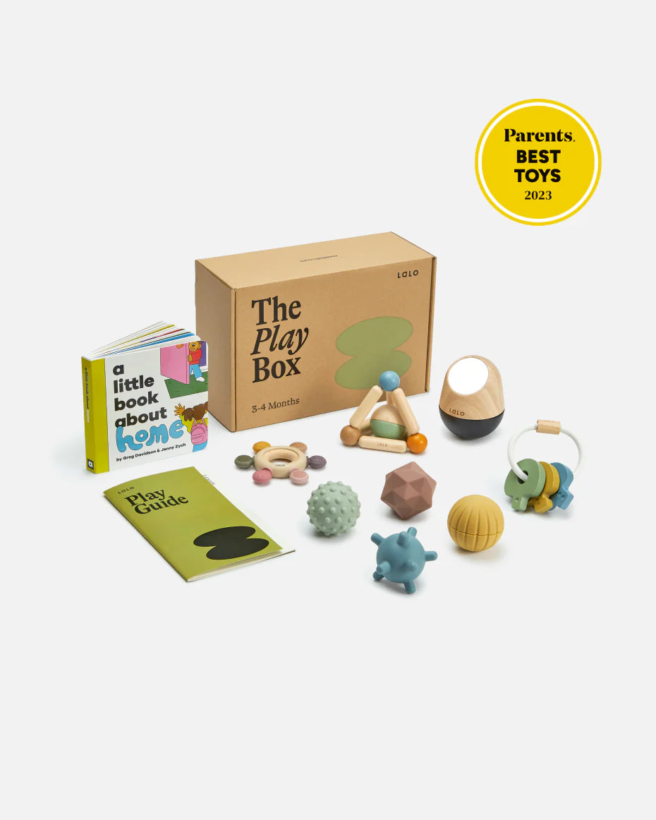 The Play Box: 1 to 12 month (6 boxes) by Lalo