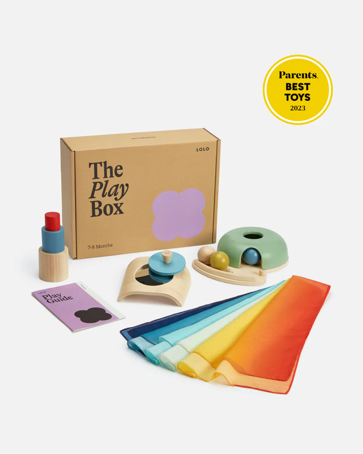 The Play Box: 1 to 12 month (6 boxes) by Lalo