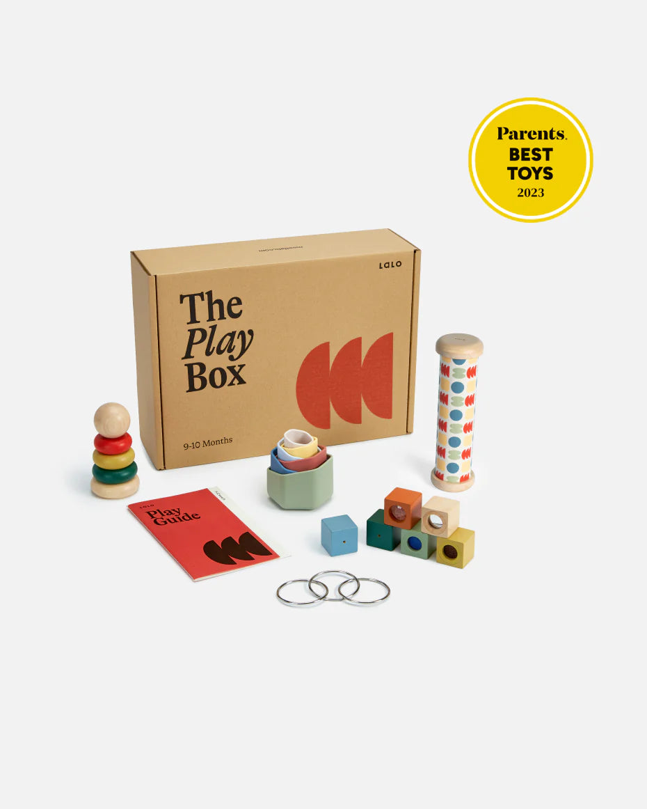 The Play Box: 1 to 12 month (6 boxes) by Lalo