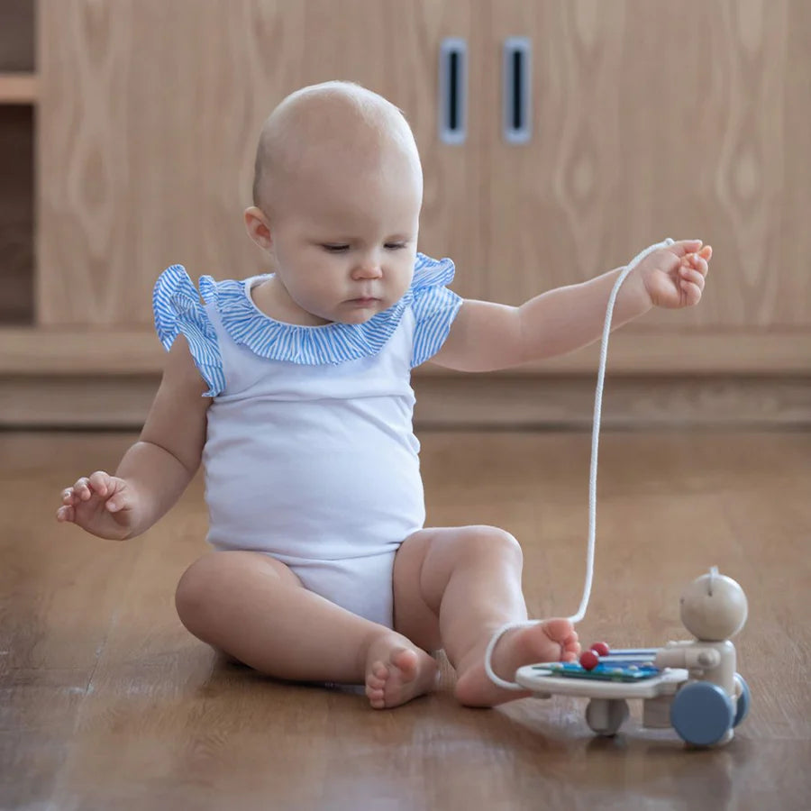 Pull-Along Musical Bear by PlanToys