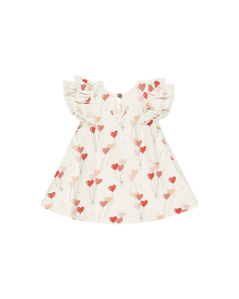 Hearts Flutter Dress by Quincy Mae