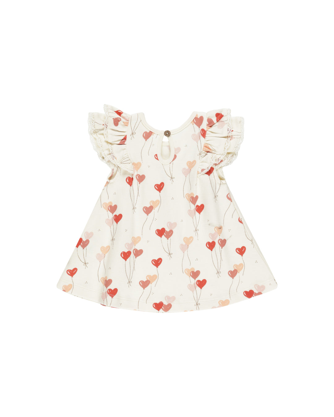 Hearts Flutter Dress by Quincy Mae