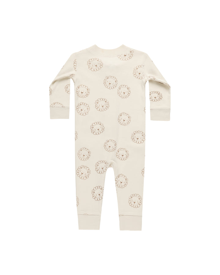 Lions Zip Up Romper by Quincy Mae