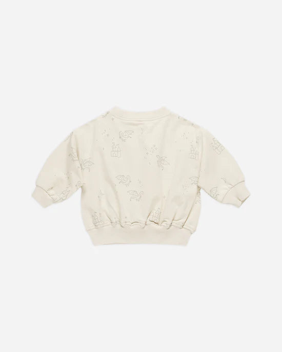 Dragon Relaxed Sweatshirt by Quincy Mae