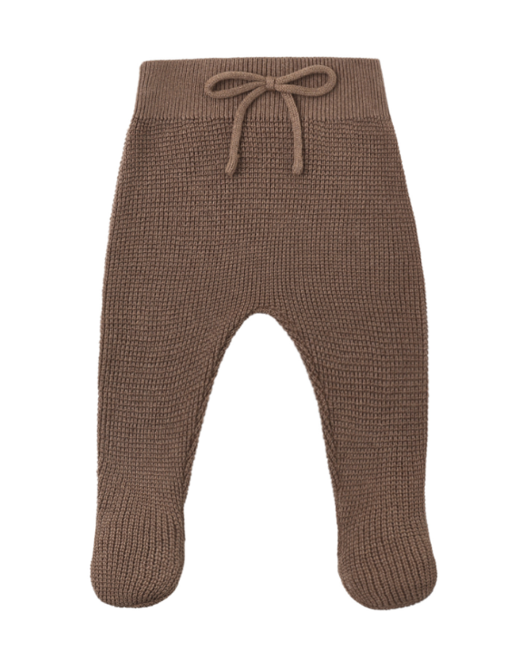 cocoa footed knit pant by quincy mae