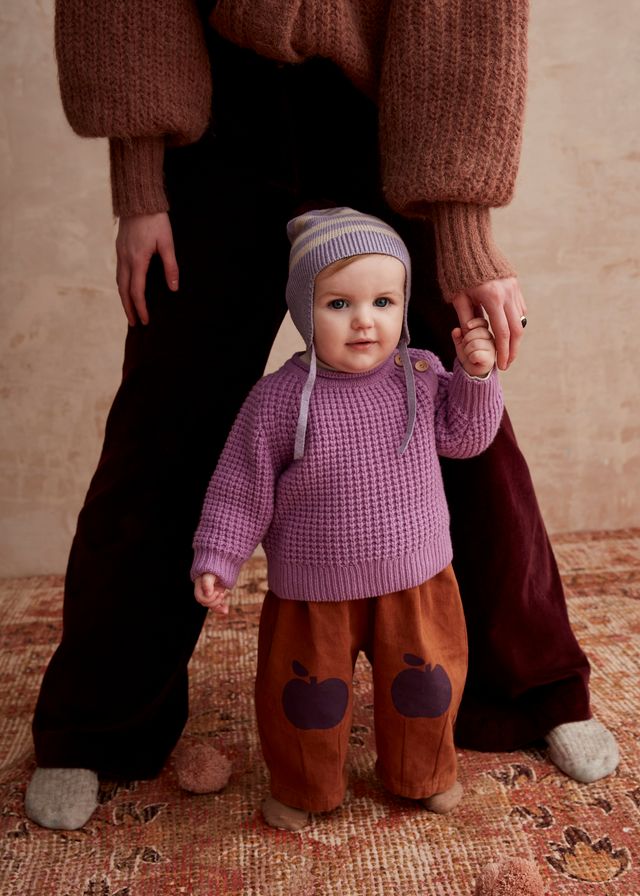 Barrel Leg Trouser - Brown by The Bonnie Mob at Babesta